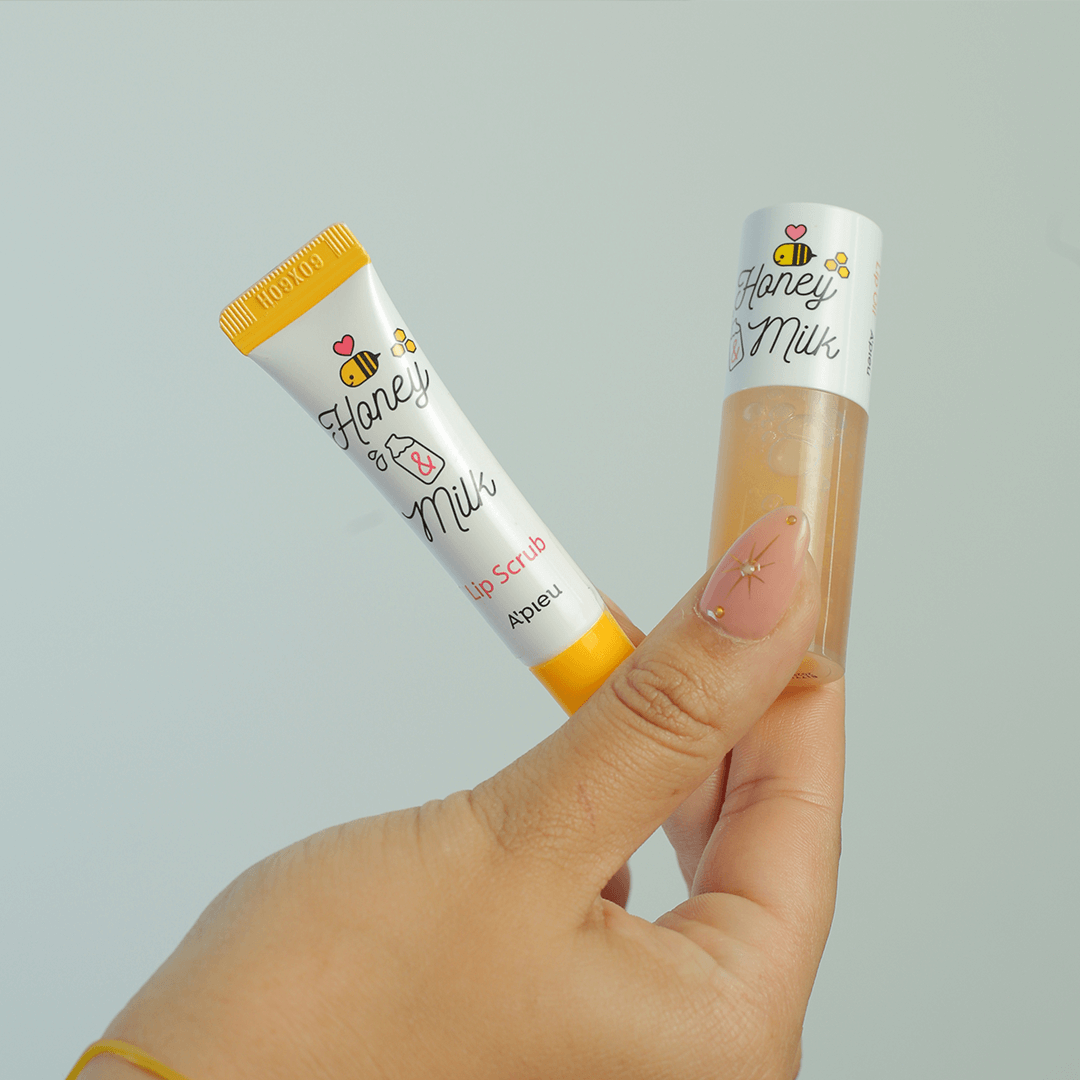 Honey & Milk Lip Scrub - Cherry Beauty