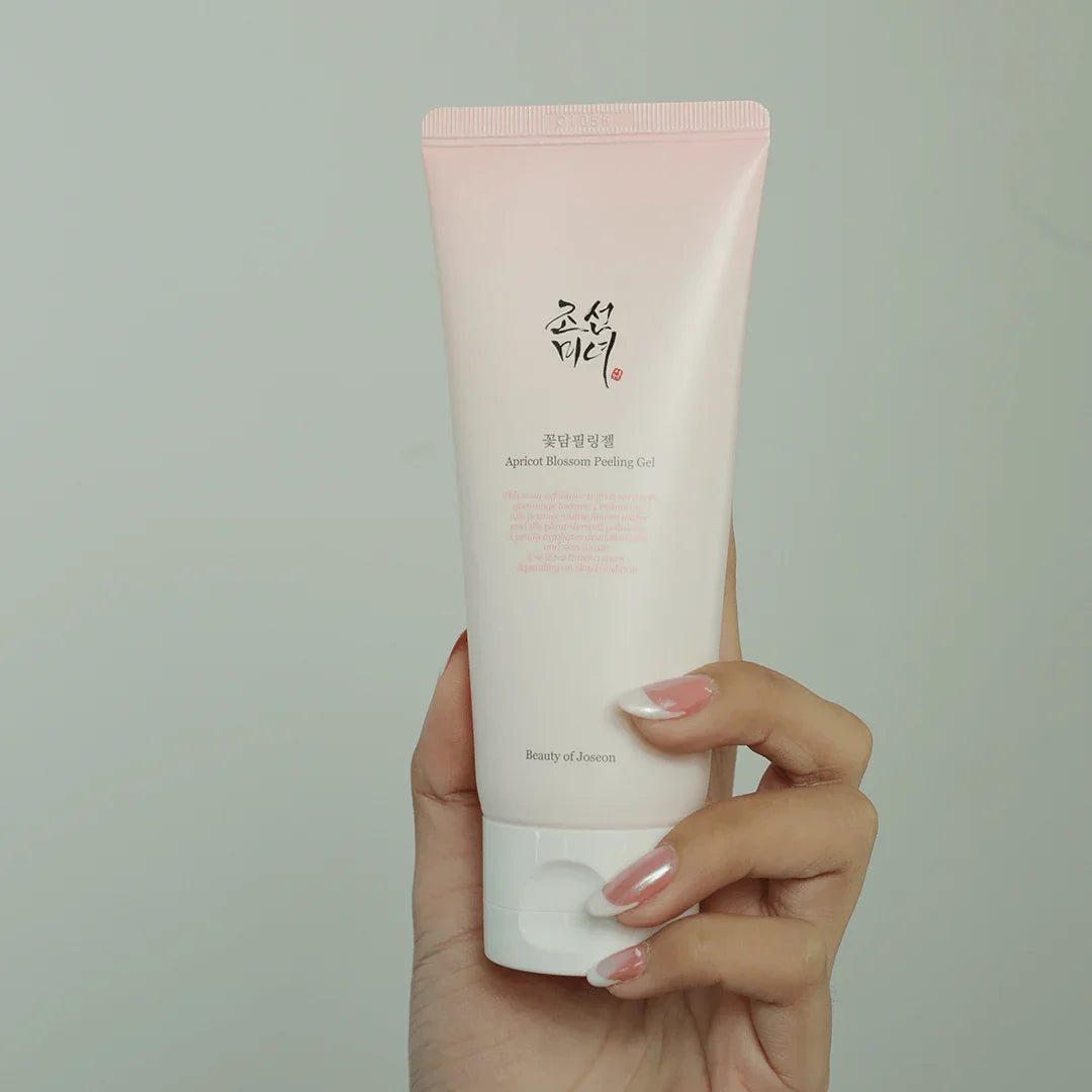 Apricot Blossom Peeling Gel by Beauty of Joseon, gentle Korean skincare for radiant skin