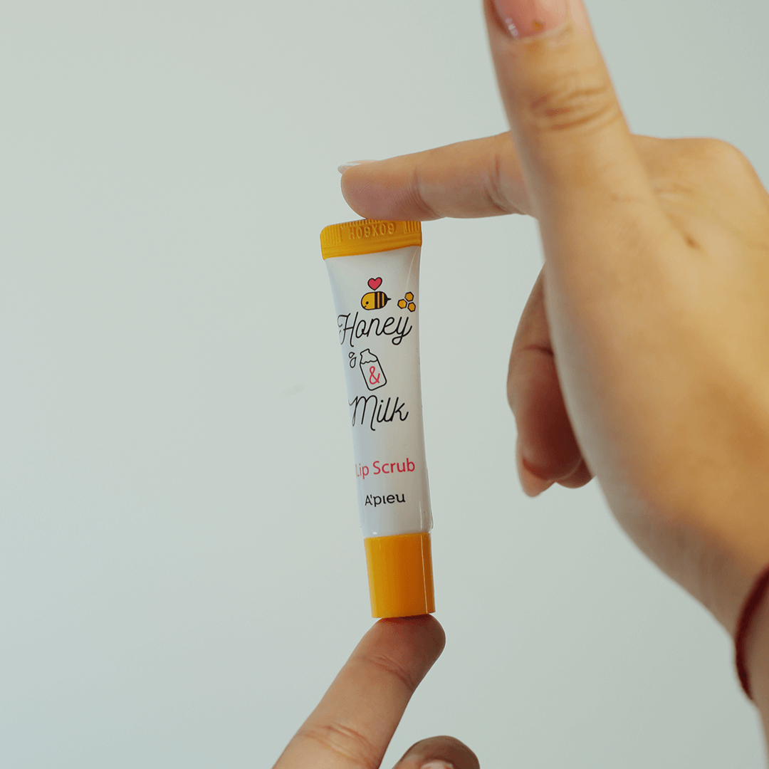 Honey & Milk Lip Scrub - Cherry Beauty