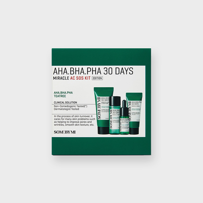 AHA, BHA, PHA 30 Days Miracle AC SOS Kit