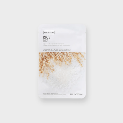 Real Nature Rice Face Mask - Cherry Beauty